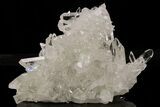 Phenomenally Clear Quartz Crystal Cluster - Brazil #212485-1